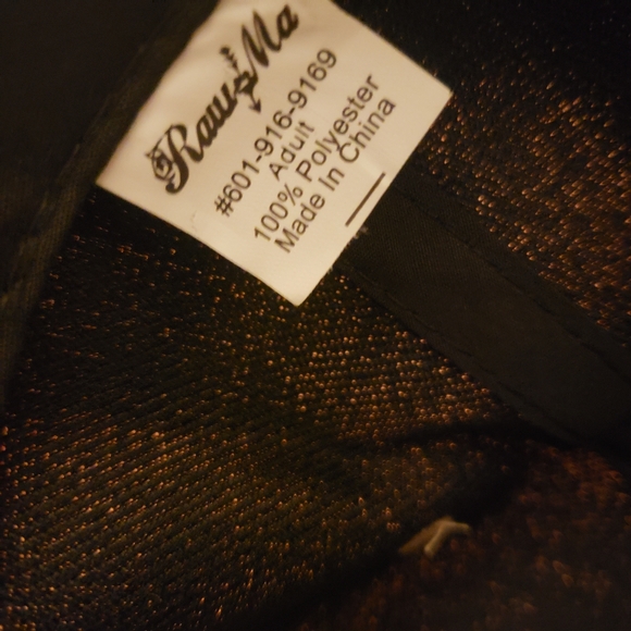 City of New Orleans Hat Black and Gold EUC adjustable ballcap w/ velcro OS - Picture 7 of 9